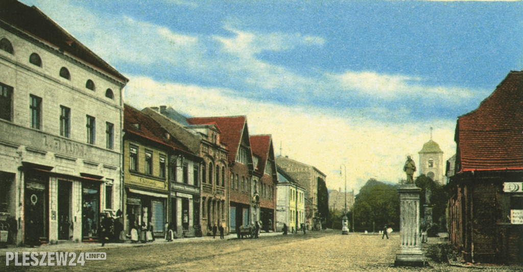 Pleszewski rynek - zdjęcia sprzed ponad stu lat