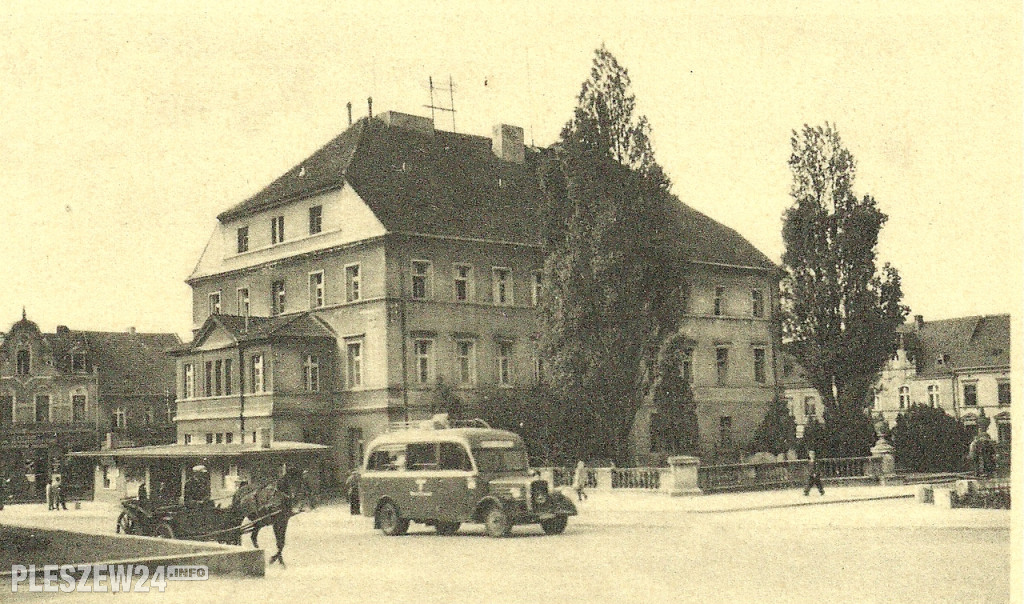 Pleszewski rynek - zdjęcia sprzed ponad stu lat