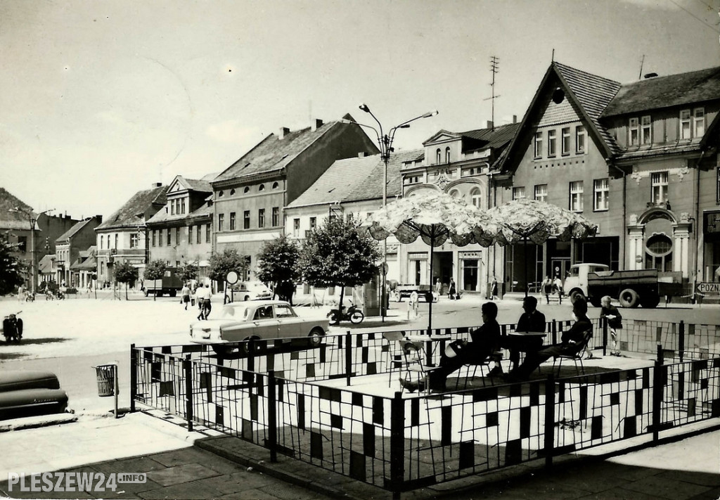 Pleszewski rynek - zdjęcia sprzed ponad stu lat