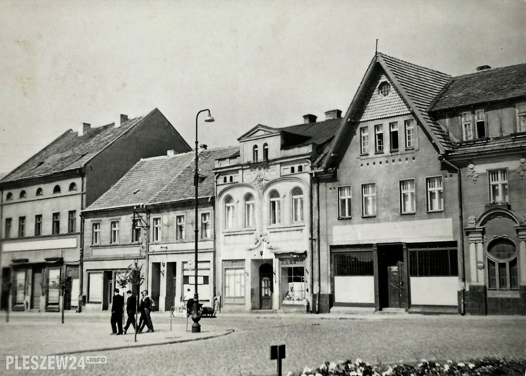 Pleszewski rynek - zdjęcia sprzed ponad stu lat