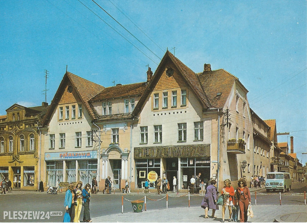 Pleszewski rynek - zdjęcia sprzed ponad stu lat