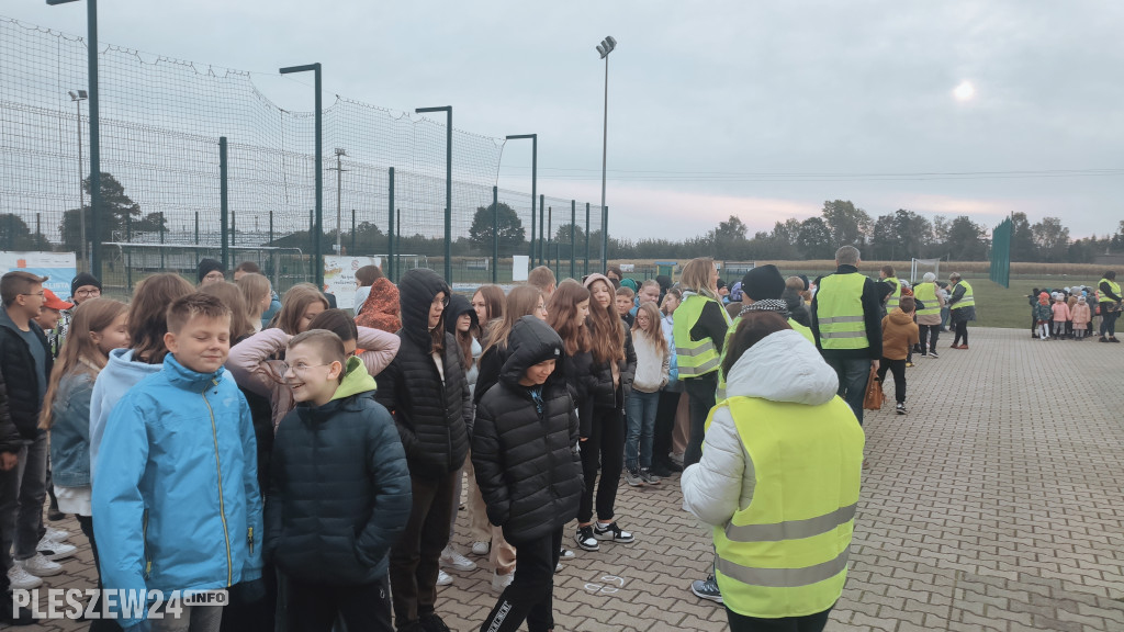  Ewakuacja szkoły w Choczu. Spokojnie to ćwiczenia