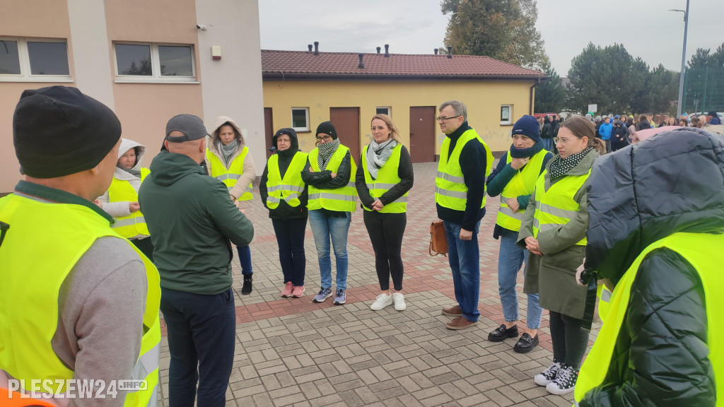  Ewakuacja szkoły w Choczu. Spokojnie to ćwiczenia