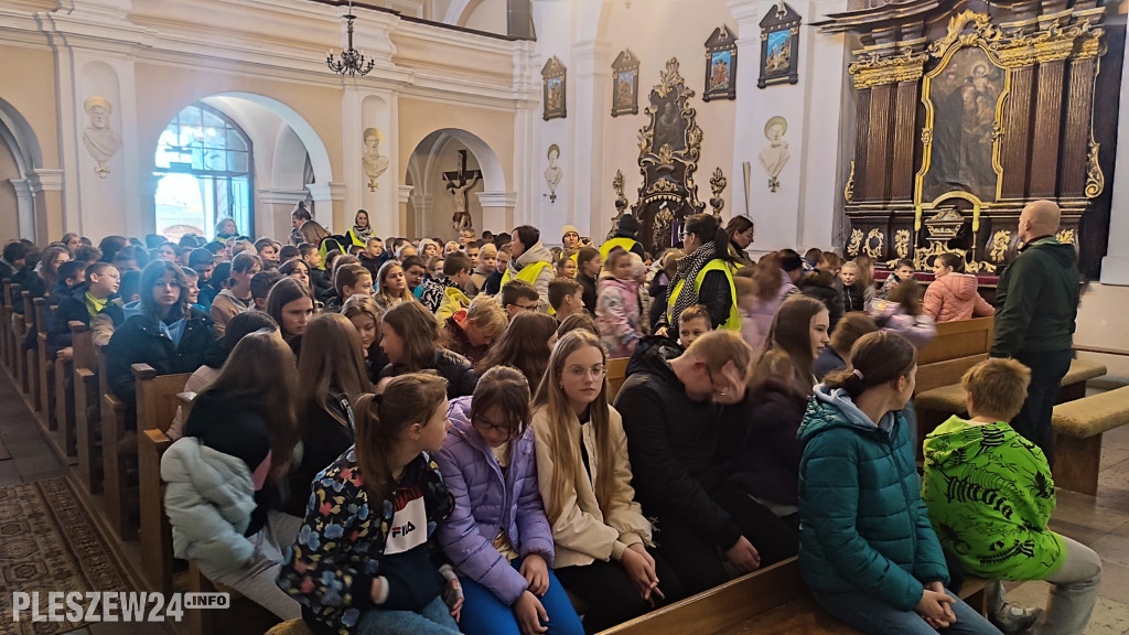  Ewakuacja szkoły w Choczu. Spokojnie to ćwiczenia