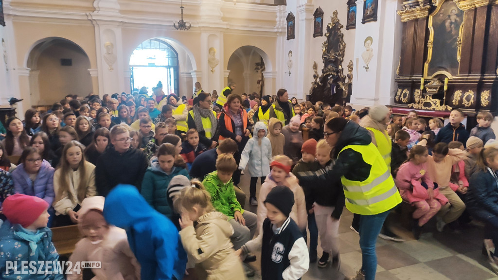  Ewakuacja szkoły w Choczu. Spokojnie to ćwiczenia