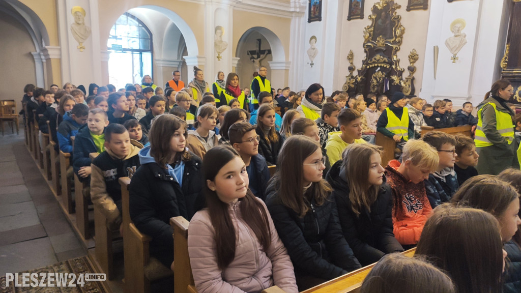  Ewakuacja szkoły w Choczu. Spokojnie to ćwiczenia