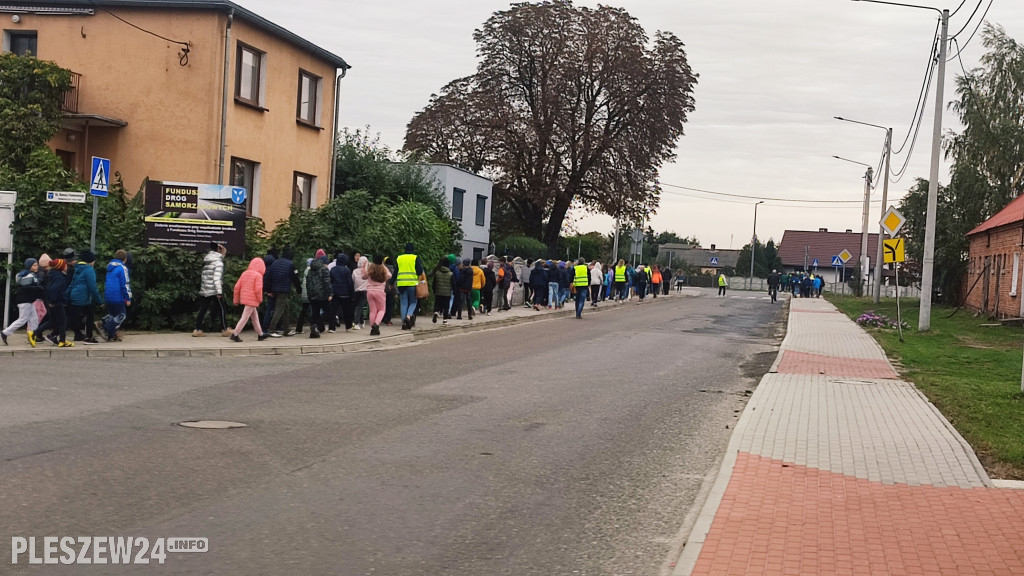  Ewakuacja szkoły w Choczu. Spokojnie to ćwiczenia