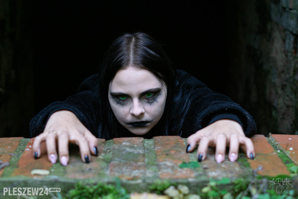 Sesja na Halloween w Żegocinie