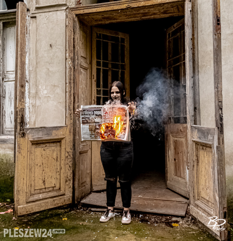 Sesja na Halloween w Żegocinie