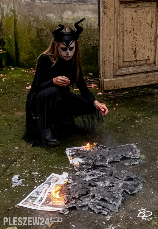 Sesja na Halloween w Żegocinie