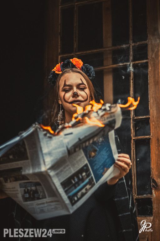 Sesja na Halloween w Żegocinie