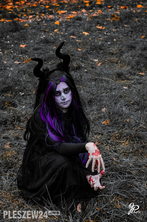 Sesja na Halloween w Żegocinie