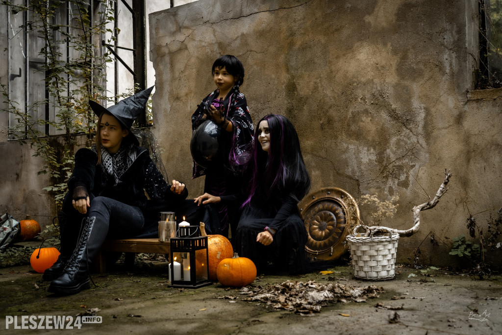 Sesja na Halloween w Żegocinie