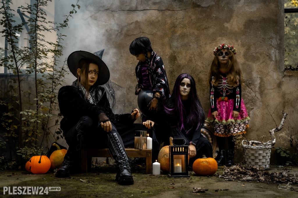Sesja na Halloween w Żegocinie