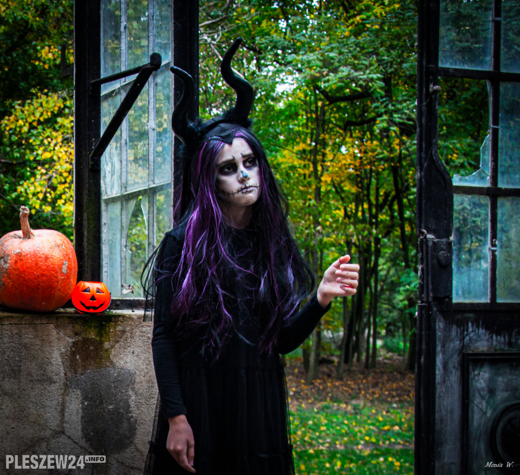 Sesja na Halloween w Żegocinie