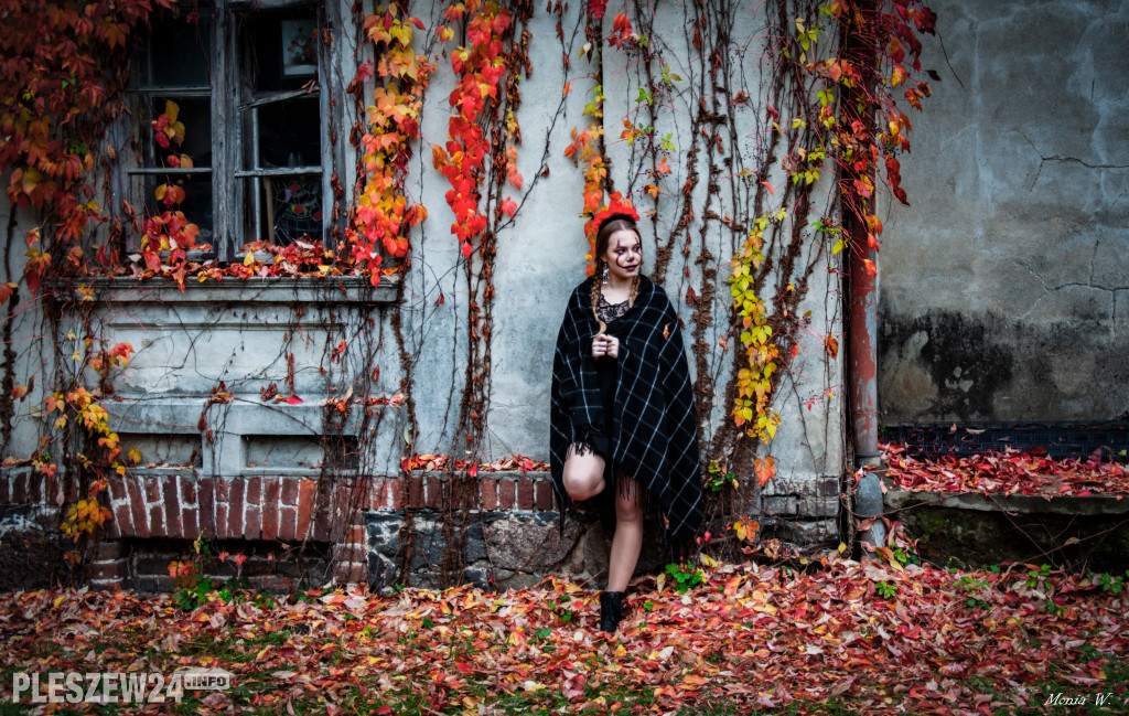 Sesja na Halloween w Żegocinie