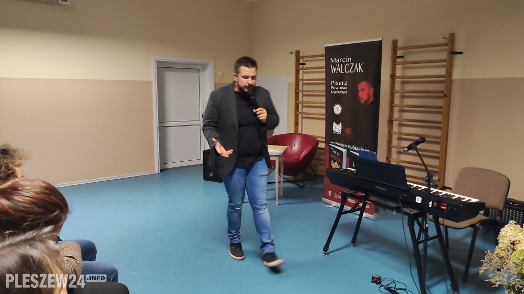 Spotkanie autorskie z Marcinem Walczakiem w Choczu
