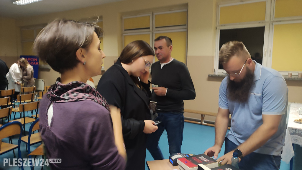 Spotkanie autorskie z Marcinem Walczakiem w Choczu