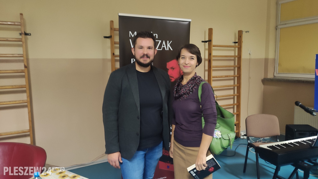 Spotkanie autorskie z Marcinem Walczakiem w Choczu