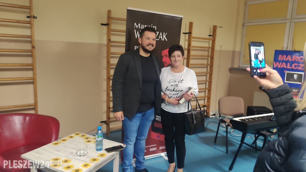 Spotkanie autorskie z Marcinem Walczakiem w Choczu