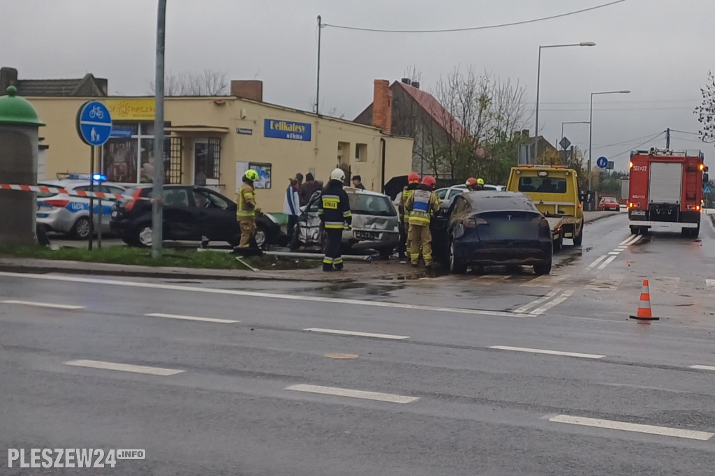 Wypadek Zielona Łąka - 21.11