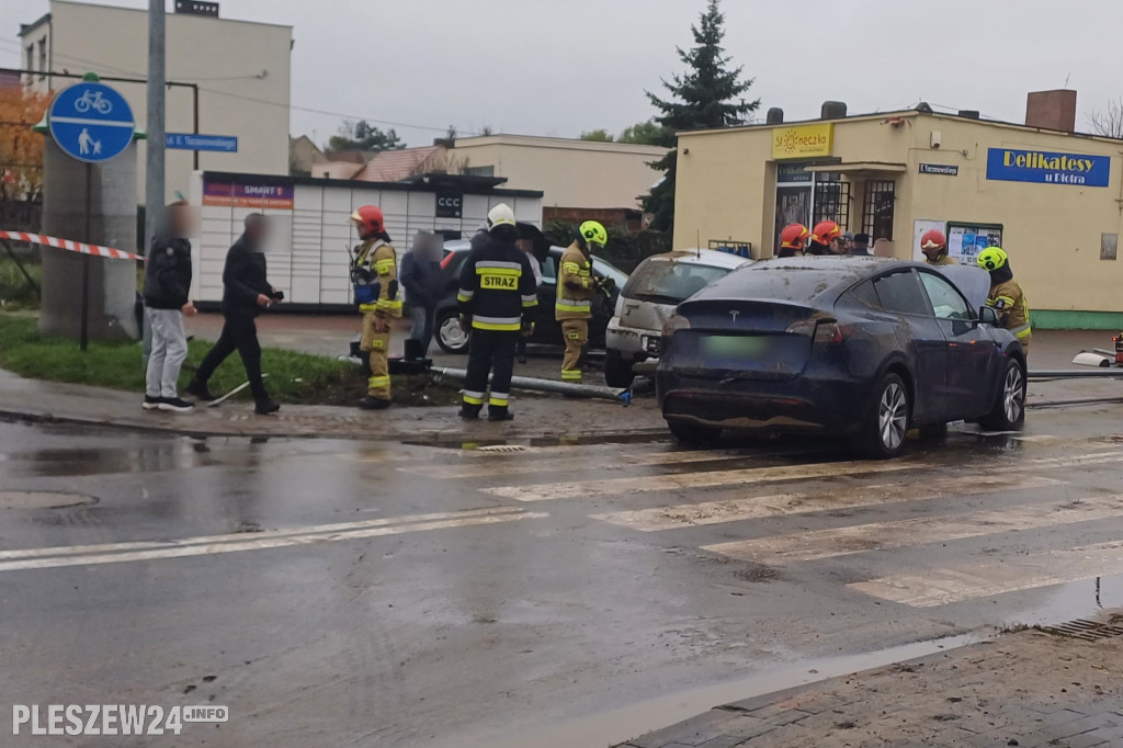 Wypadek Zielona Łąka - 21.11