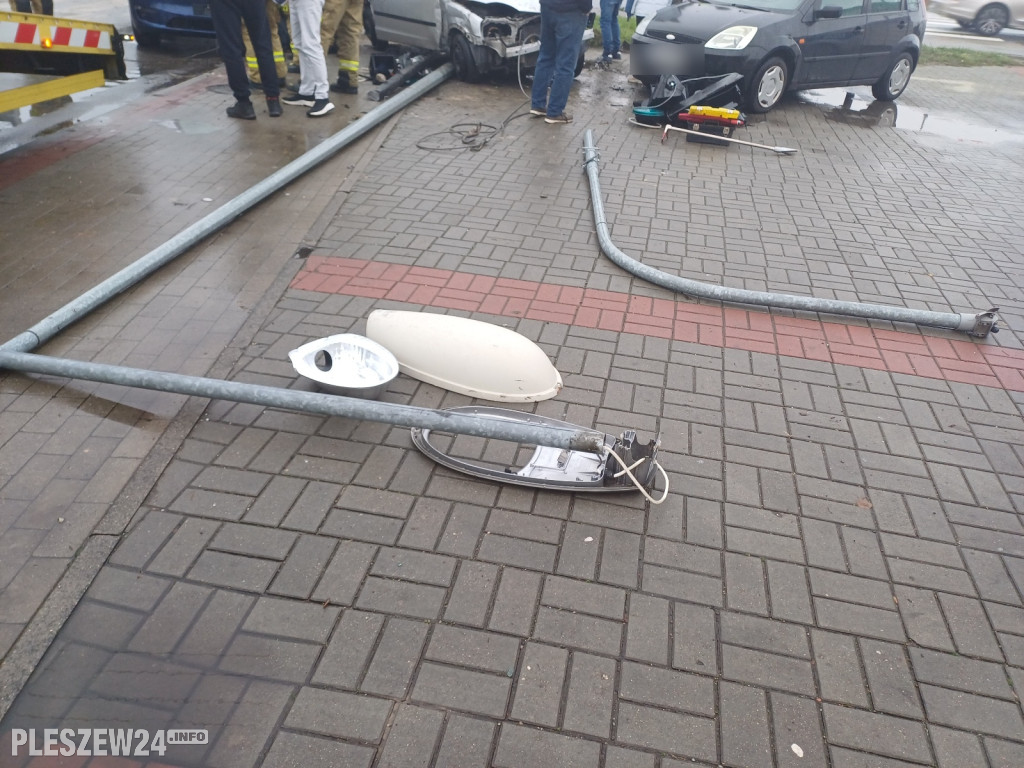 Wypadek Zielona Łąka - 21.11