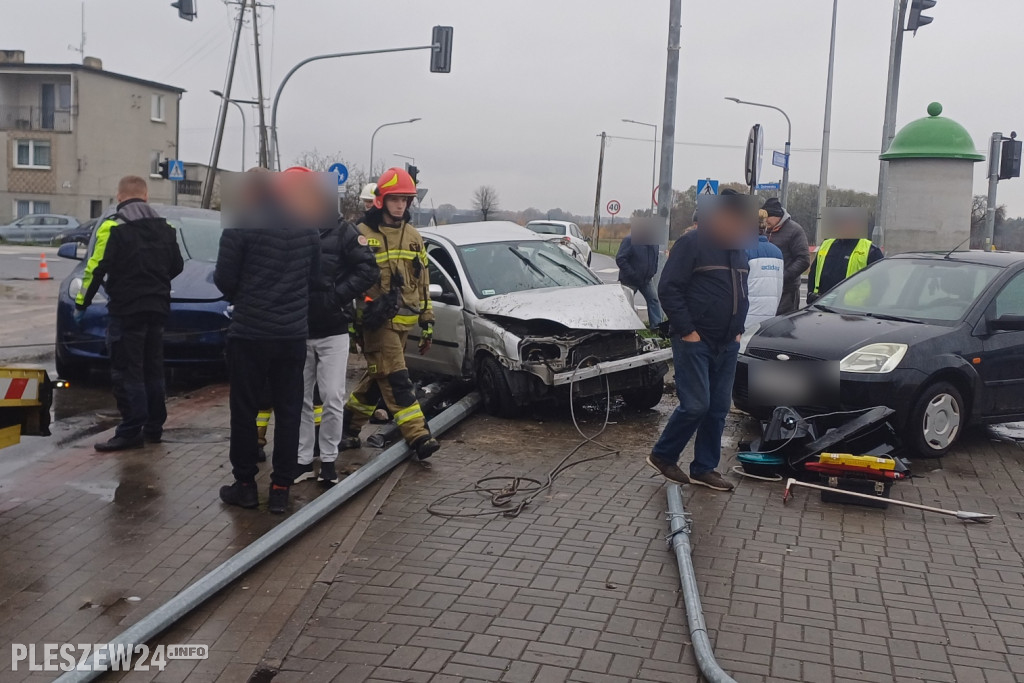 Wypadek Zielona Łąka - 21.11
