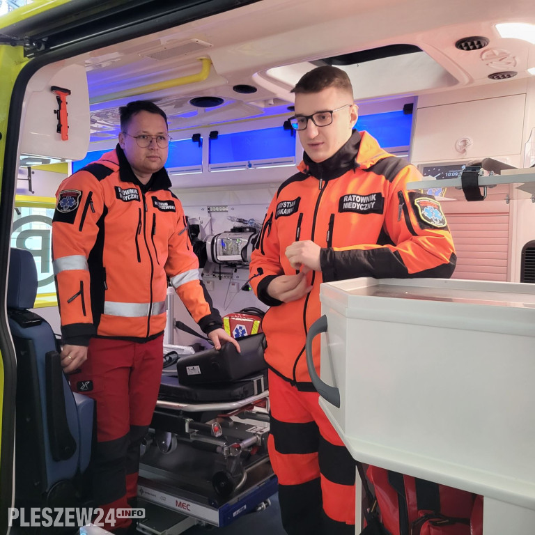 Nowa karetka w PCM w Pleszewie