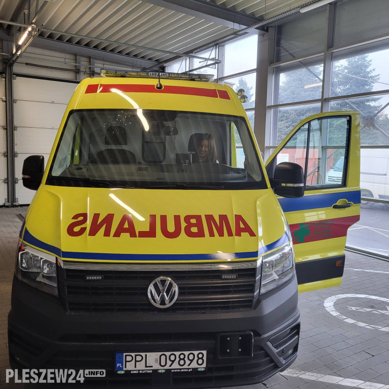 Nowa karetka w PCM w Pleszewie