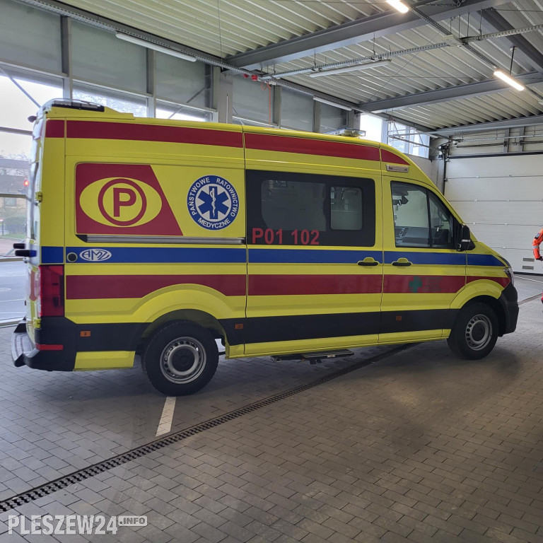 Nowa karetka w PCM w Pleszewie