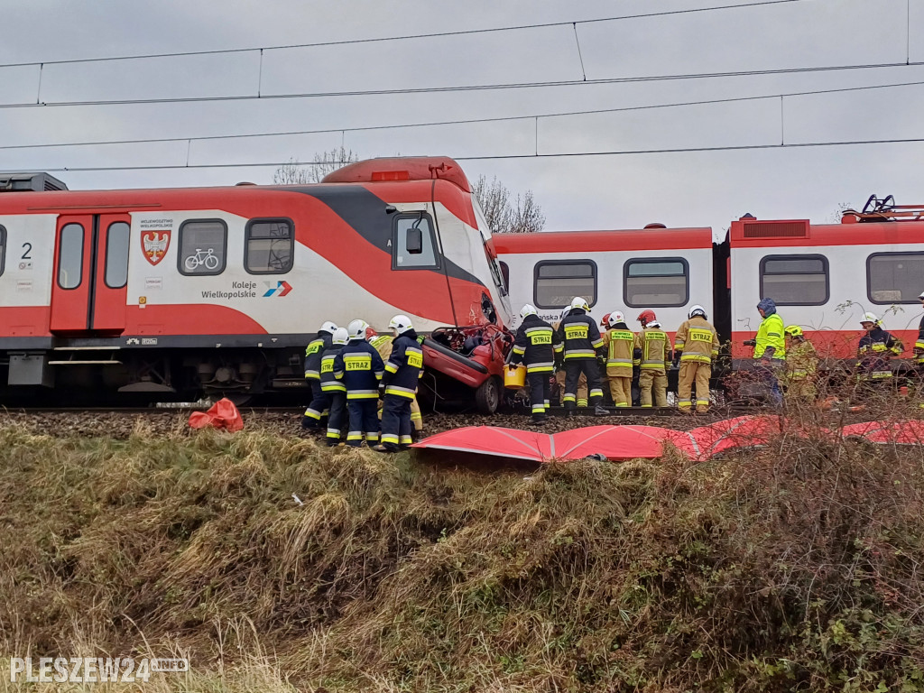 Wypadek śmiertelny na przejeździe