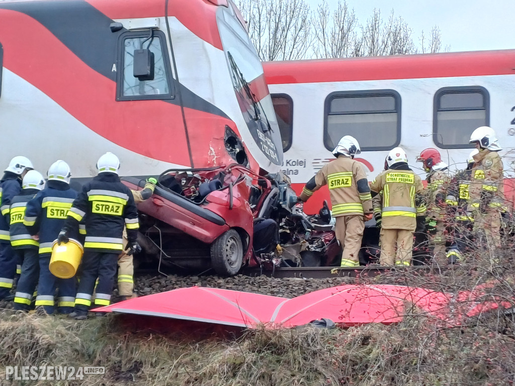 Wypadek śmiertelny na przejeździe