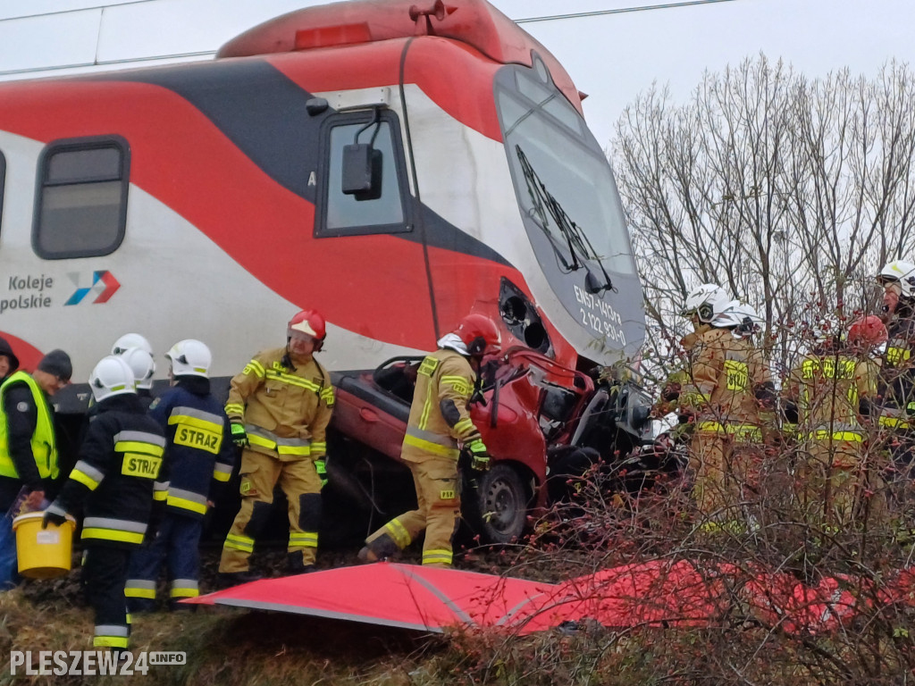 Wypadek śmiertelny na przejeździe