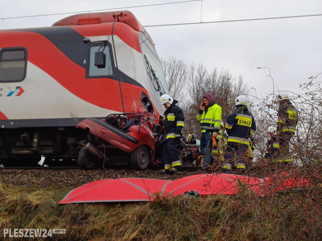 Wypadek śmiertelny na przejeździe