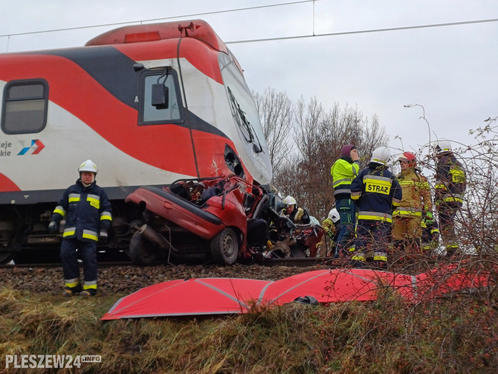 Wypadek śmiertelny na przejeździe