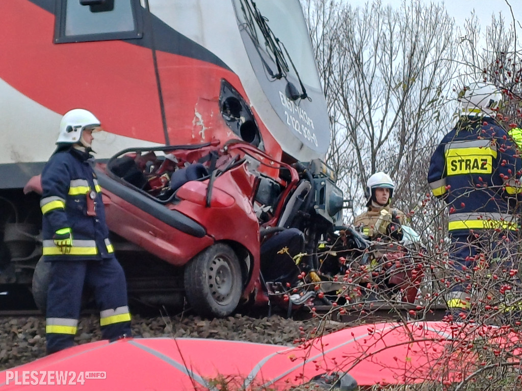 Wypadek śmiertelny na przejeździe