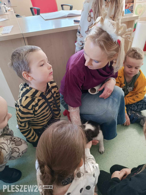 Niespodziewana wizyta w gołuchowskiej bibliotece