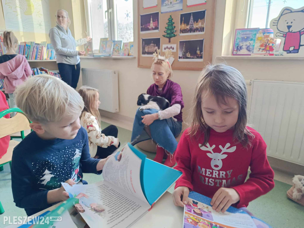 Niespodziewana wizyta w gołuchowskiej bibliotece