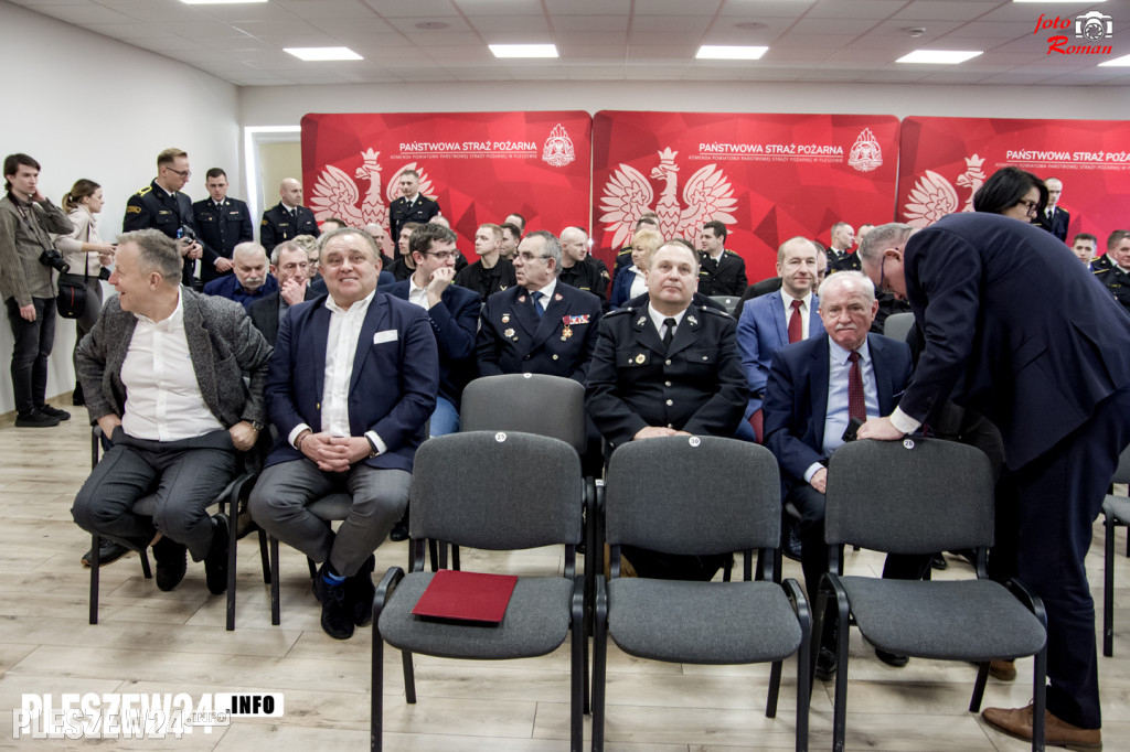 Roczna Narada w KP PSP w Pleszewie