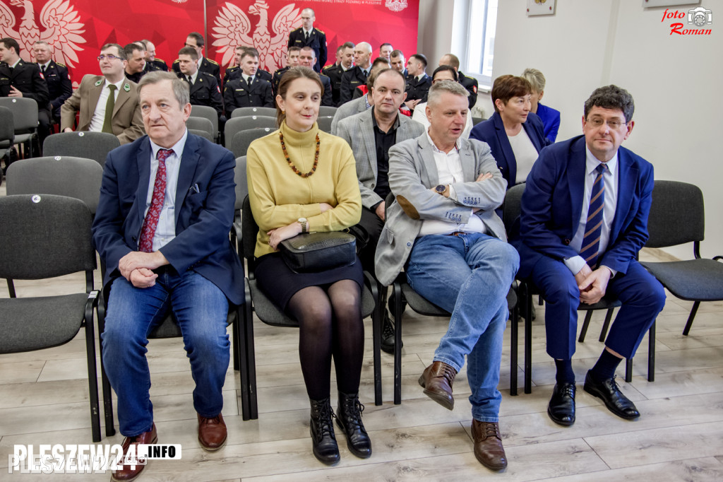 Roczna Narada w KP PSP w Pleszewie