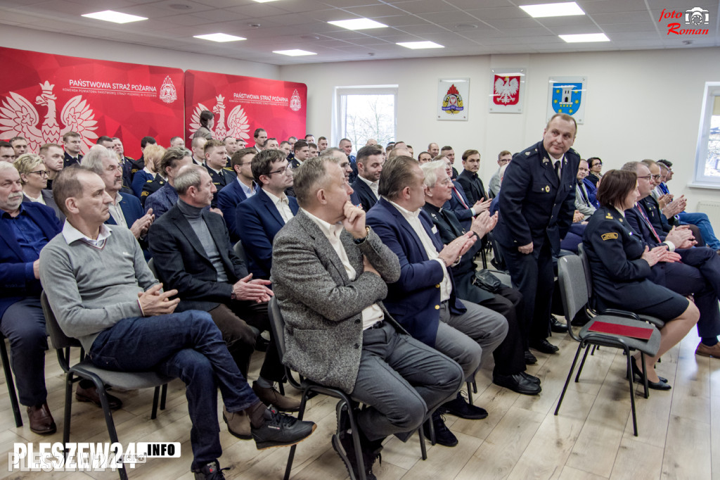 Roczna Narada w KP PSP w Pleszewie