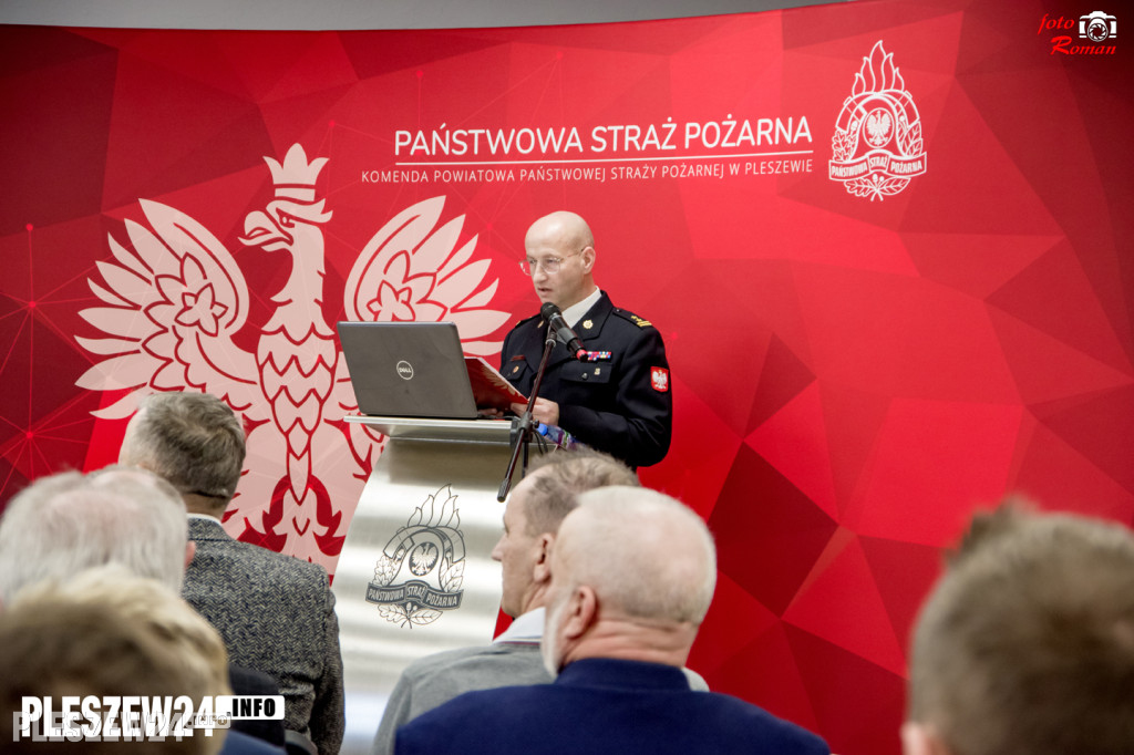 Roczna Narada w KP PSP w Pleszewie
