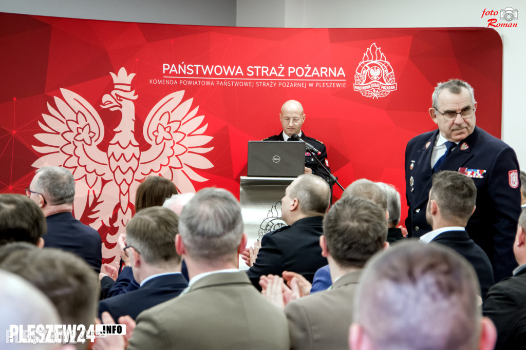 Roczna Narada w KP PSP w Pleszewie