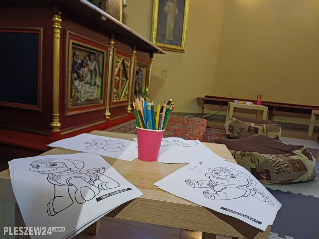 Sala zabaw w pleszewskim kościele