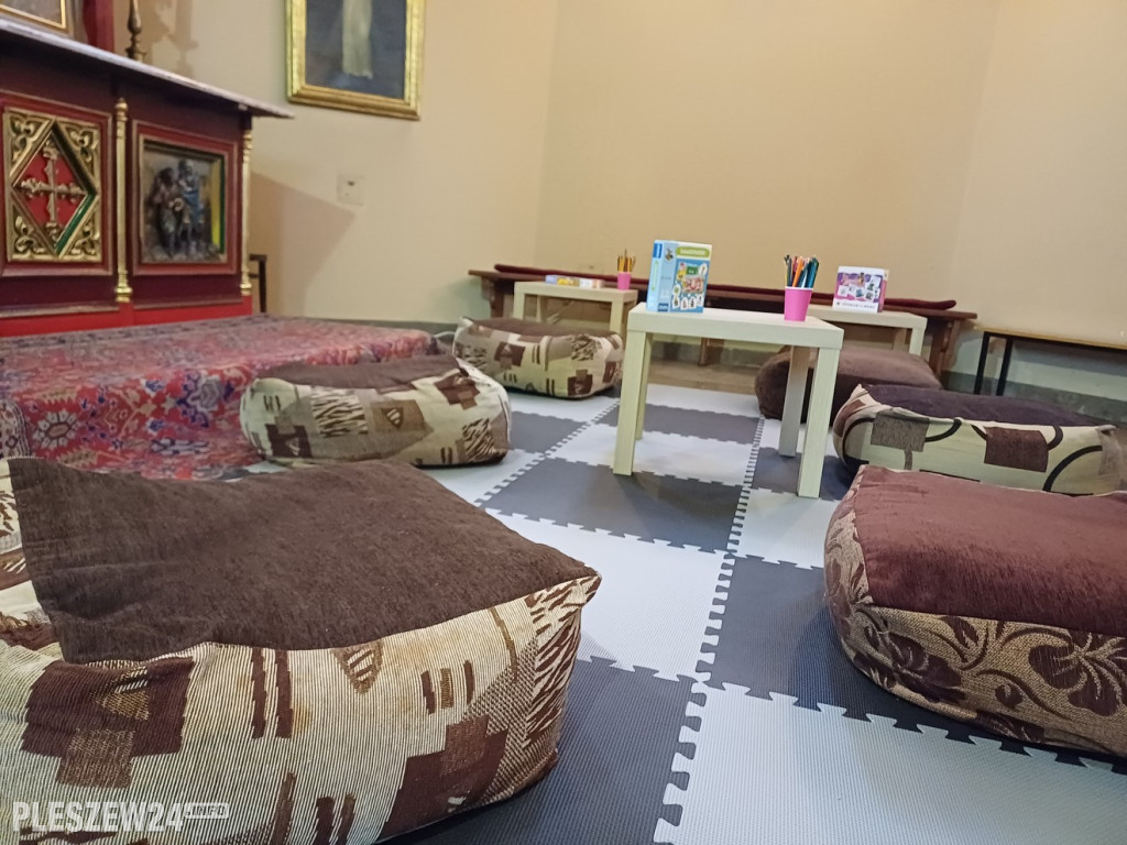 Sala zabaw w pleszewskim kościele