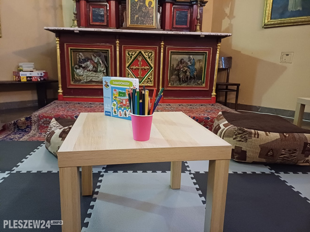 Sala zabaw w pleszewskim kościele