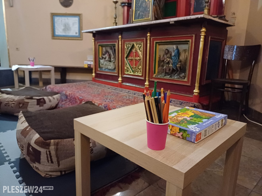 Sala zabaw w pleszewskim kościele