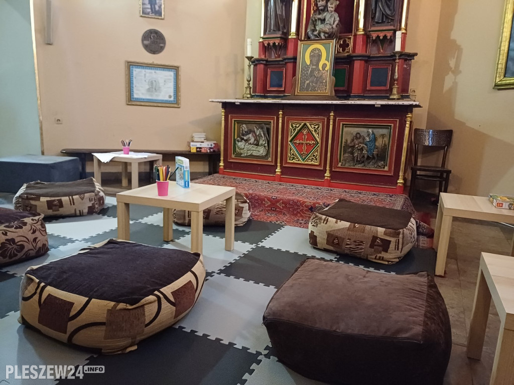 Sala zabaw w pleszewskim kościele