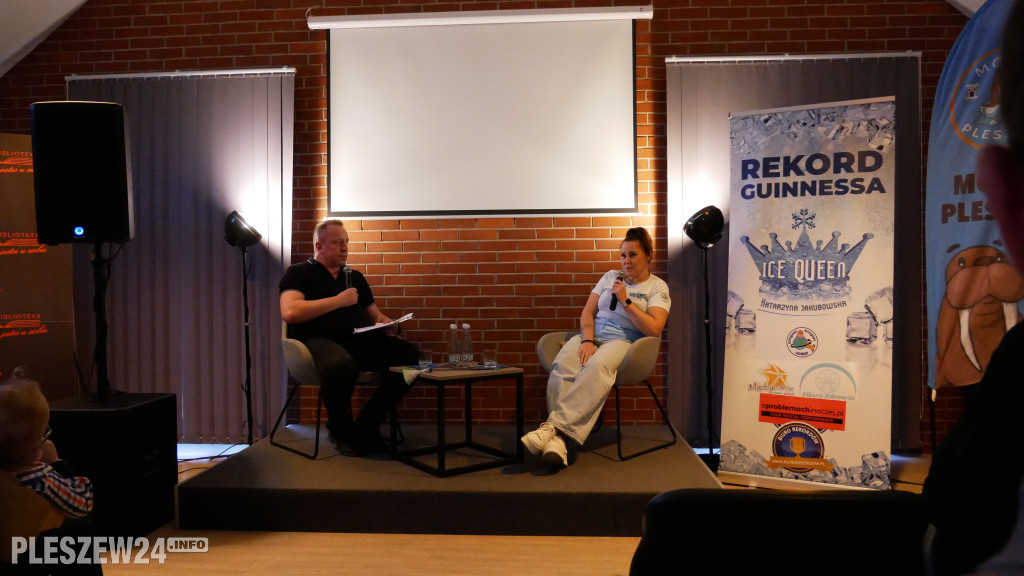 Spotkanie z Ice Queen w pleszewskiej bibliotece